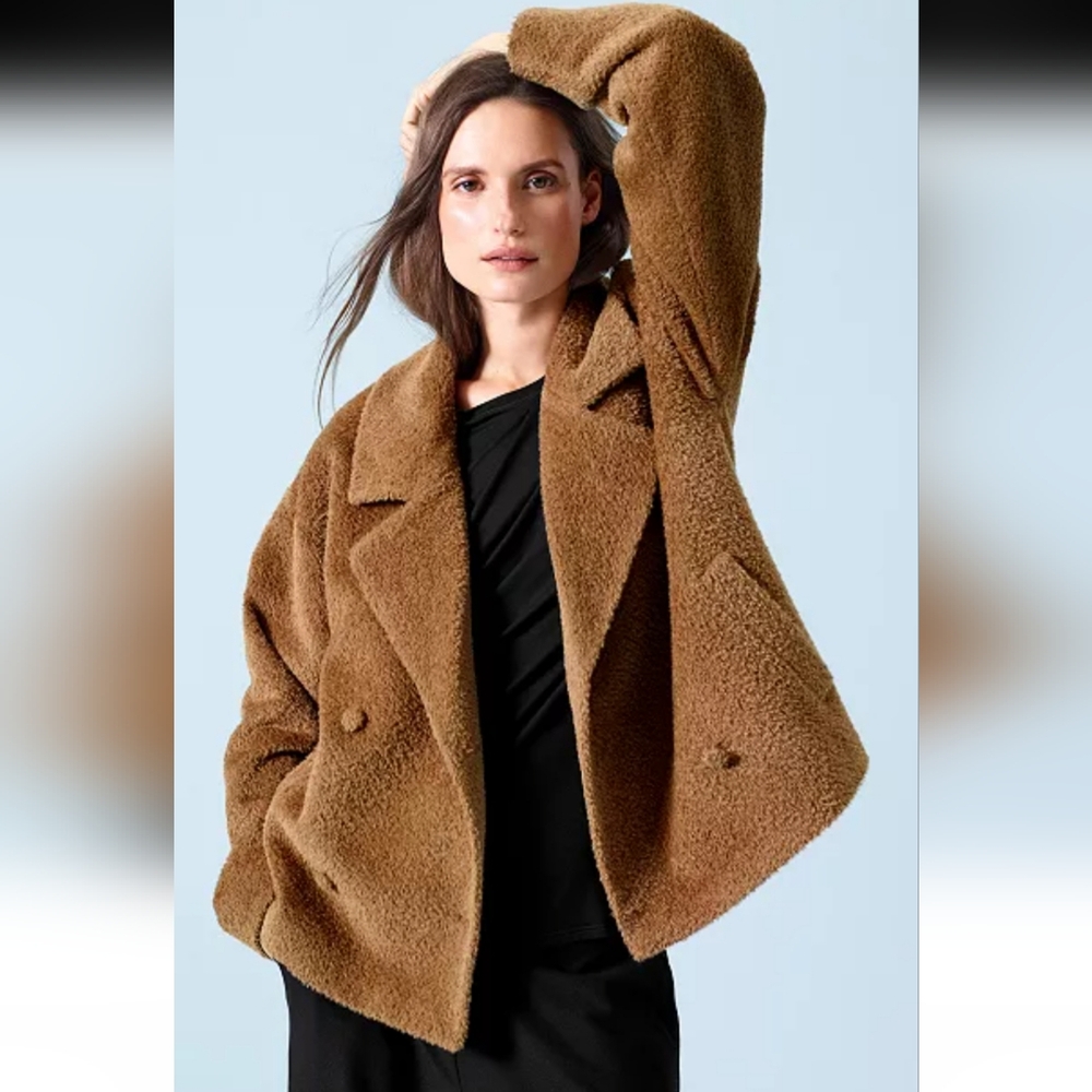 Eileen Fisher Alpaca /Wool Jacket